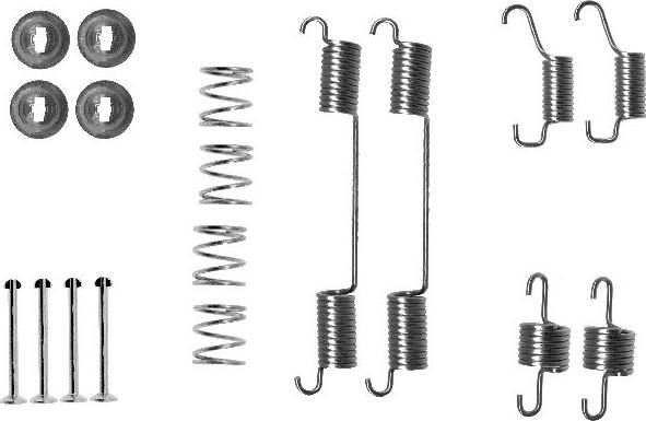 HELLA 8DZ 355 200-711 - Комплектующие, стояночная тормозная система autosila-amz.com