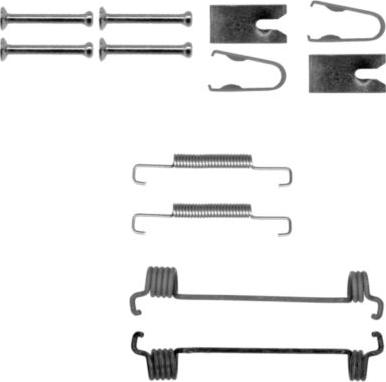 HELLA 8DZ 355 201-961 - Комплектующие, стояночная тормозная система autosila-amz.com