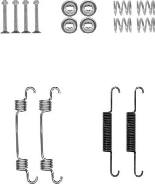 HELLA 8DZ 355 202-001 - Комплектующие, стояночная тормозная система autosila-amz.com