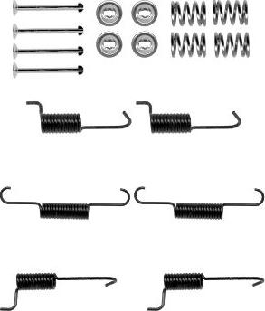 HELLA 8DZ 355 202-081 - Комплектующие, стояночная тормозная система autosila-amz.com