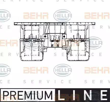 HELLA 8EW 009 160-791 - Вентилятор салона autosila-amz.com