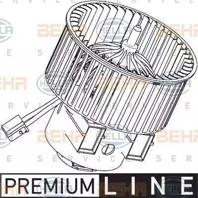 HELLA 8EW 351 040-281 - Вентилятор салона autosila-amz.com