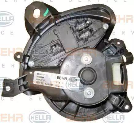 HELLA 8EW 351 149-381 - Вентилятор салона autosila-amz.com