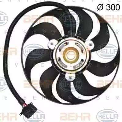 HELLA 8EW 351 150-084 - Вентилятор, охлаждение двигателя autosila-amz.com