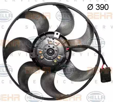 HELLA 8EW 351 150-144 - Вентилятор, охлаждение двигателя autosila-amz.com