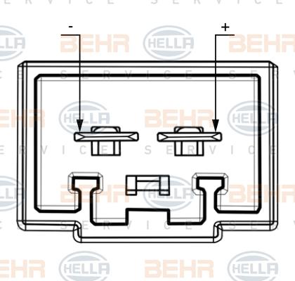 HELLA 8EW 351 151-131 - Вентилятор салона autosila-amz.com