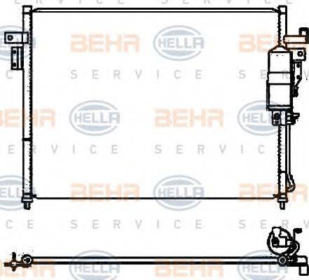 HELLA 8FC 351 344-171 - Конденсатор кондиционера autosila-amz.com