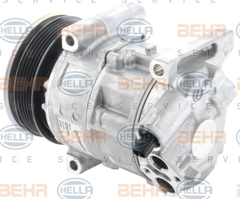 HELLA 8FK 351 006-491 - Компрессор кондиционера autosila-amz.com