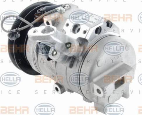 HELLA 8FK 351 006-371 - Компрессор кондиционера autosila-amz.com