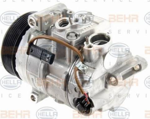 HELLA 8FK 351 008-271 - Компрессор кондиционера autosila-amz.com