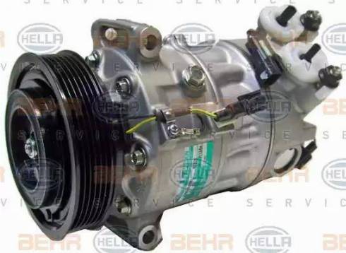 HELLA 8FK 351 003-381 - Компрессор кондиционера autosila-amz.com