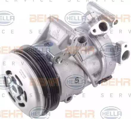 HELLA 8FK 351 002-401 - Компрессор кондиционера autosila-amz.com