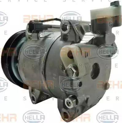 HELLA 8FK 351 002-211 - Компрессор кондиционера autosila-amz.com