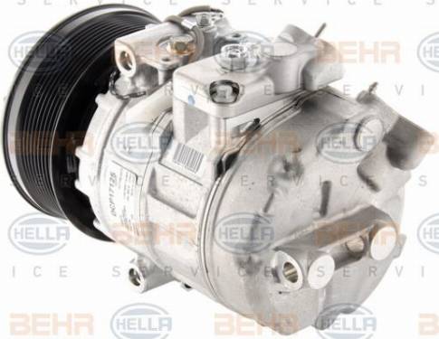 HELLA 8FK 351 007-191 - Компрессор кондиционера autosila-amz.com