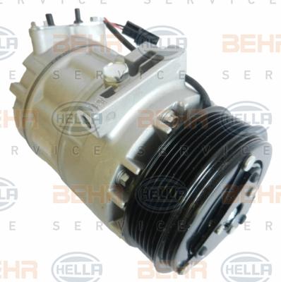 HELLA 8FK 351 007-831 - Компрессор кондиционера autosila-amz.com