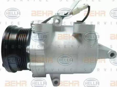 HELLA 8FK 351 109-961 - Компрессор кондиционера autosila-amz.com