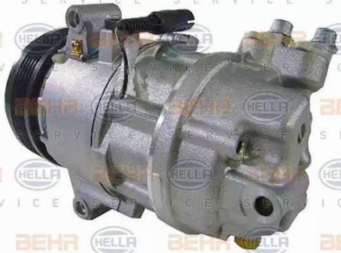 HELLA 8FK 351 109-881 - Компрессор кондиционера autosila-amz.com