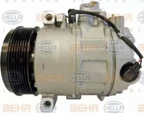 HELLA 8FK 351 105-651 - Компрессор кондиционера autosila-amz.com