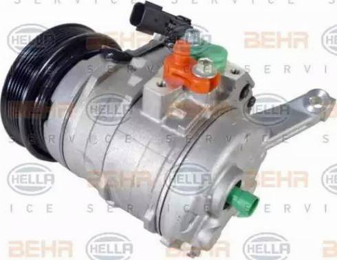 HELLA 8FK 351 105-251 - Компрессор кондиционера autosila-amz.com