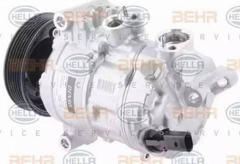 HELLA 8FK 351 105-211 - Компрессор кондиционера autosila-amz.com