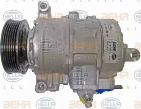 HELLA 8FK 351 106-431 - Компрессор кондиционера autosila-amz.com