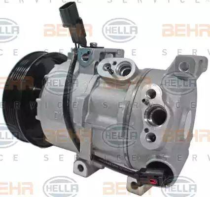 HELLA 8FK 351 106-301 - Компрессор кондиционера autosila-amz.com