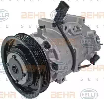 HELLA 8FK 351 106-311 - Компрессор кондиционера autosila-amz.com