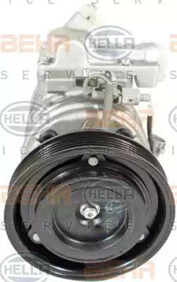 HELLA 8FK 351 108-261 - Компрессор кондиционера autosila-amz.com