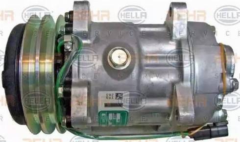 HELLA 8FK 351 119-231 - Компрессор кондиционера autosila-amz.com