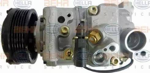 HELLA 8FK 351 114-961 - Компрессор кондиционера autosila-amz.com