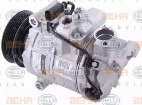 HELLA 8FK 351 114-461 - Компрессор кондиционера autosila-amz.com