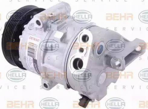 HELLA 8FK 351 114-431 - Компрессор кондиционера autosila-amz.com