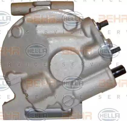 HELLA 8FK 351 114-651 - Компрессор кондиционера autosila-amz.com