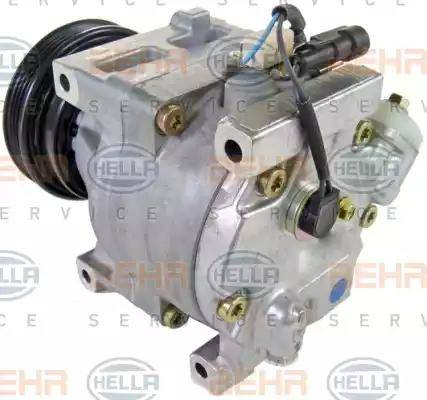 HELLA 8FK 351 114-191 - Компрессор кондиционера autosila-amz.com