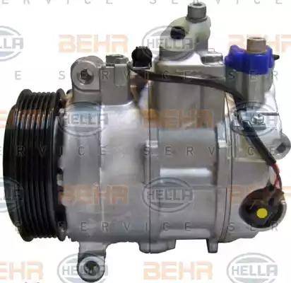 HELLA 8FK 351 114-341 - Компрессор кондиционера autosila-amz.com