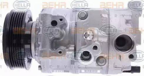 HELLA 8FK 351 114-301 - Компрессор кондиционера autosila-amz.com