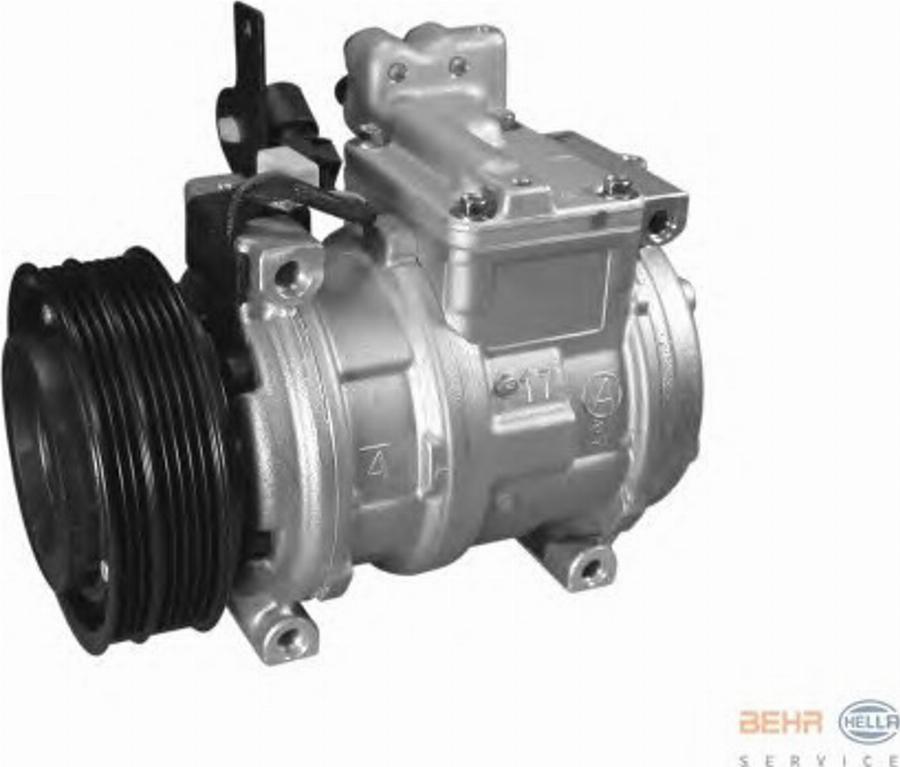 HELLA 8FK 351 110-151 - Компрессор кондиционера autosila-amz.com