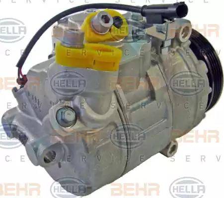 HELLA 8FK 351 110-351 - Компрессор кондиционера autosila-amz.com