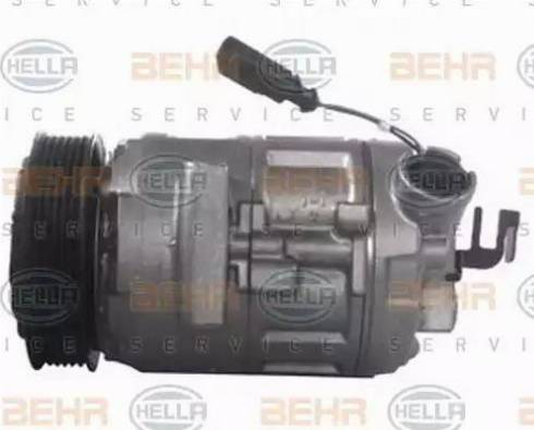 HELLA 8FK 351 110-741 - Компрессор кондиционера autosila-amz.com