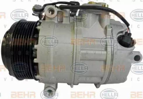 HELLA 8FK 351 111-591 - Компрессор кондиционера autosila-amz.com