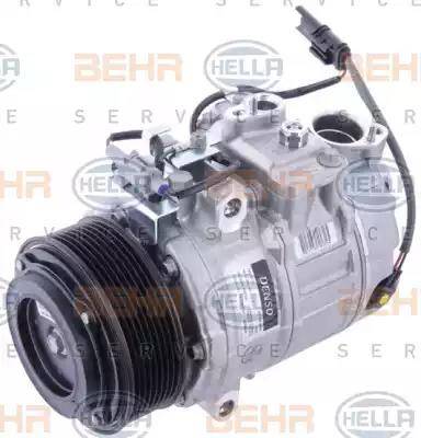 HELLA 8FK 351 111-101 - Компрессор кондиционера autosila-amz.com