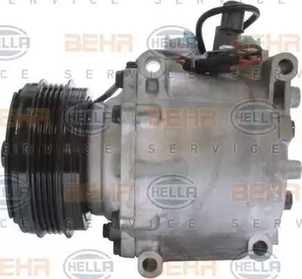 HELLA 8FK 351 134-641 - Компрессор кондиционера autosila-amz.com