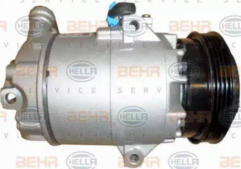 HELLA 8FK 351 134-601 - Компрессор кондиционера autosila-amz.com