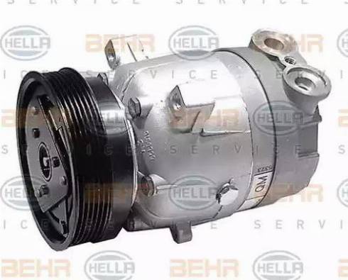 HELLA 8FK 351 134-061 - Компрессор кондиционера autosila-amz.com