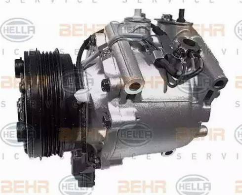 HELLA 8FK 351 134-141 - Компрессор кондиционера autosila-amz.com