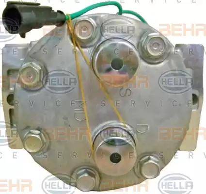 HELLA 8FK 351 135-491 - Компрессор кондиционера autosila-amz.com