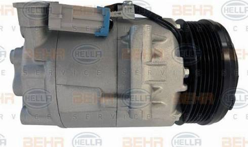 HELLA 8FK 351 135-721 - Компрессор кондиционера autosila-amz.com