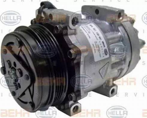 HELLA 8FK 351 130-641 - Компрессор кондиционера autosila-amz.com