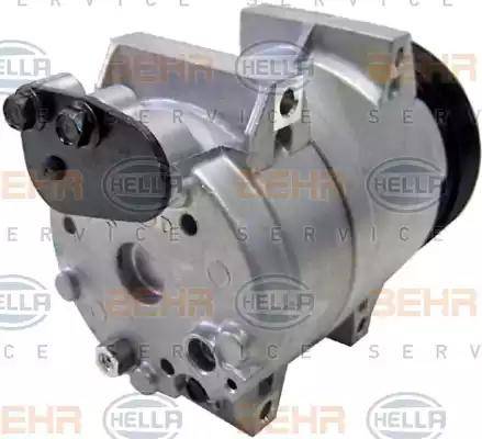 HELLA 8FK 351 133-951 - Компрессор кондиционера, STANDARD LINE autosila-amz.com