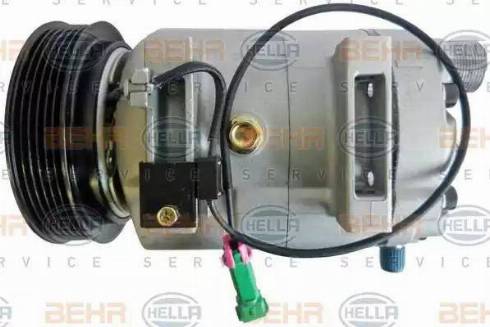 HELLA 8FK 351 133-521 - Компрессор кондиционера autosila-amz.com